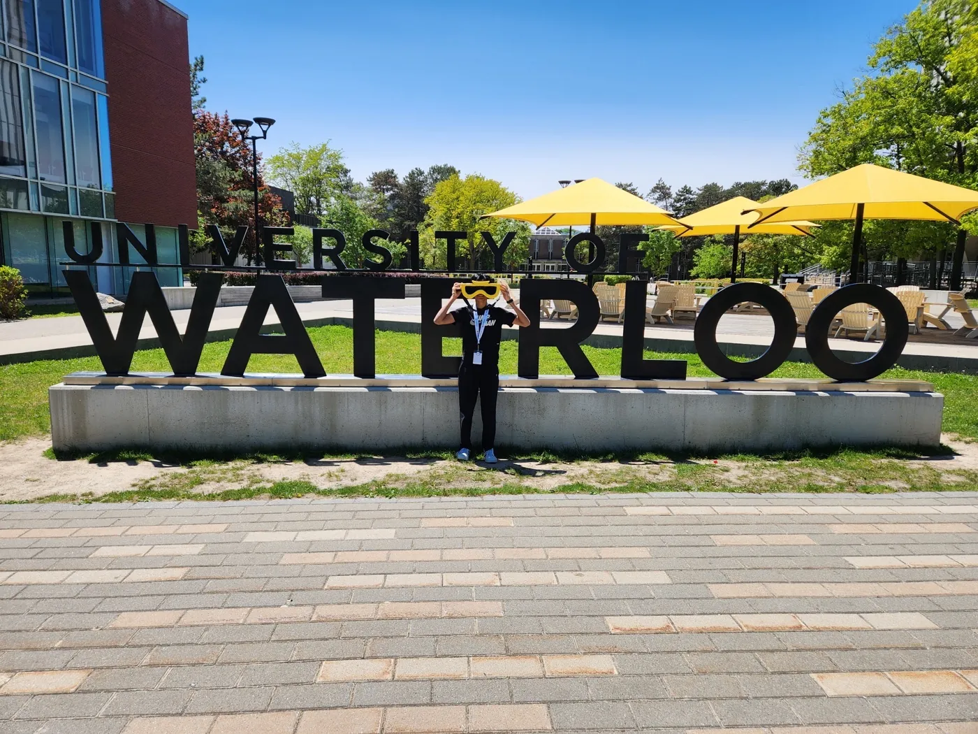 University of Waterloo sign